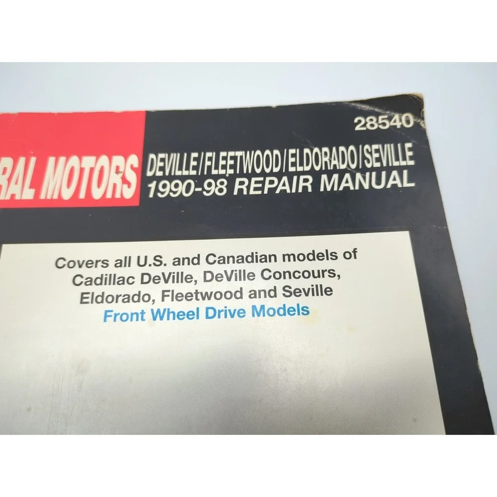 Cadillac 1997 Eldorado Chilton's Manual‎ & 97 Eldorado OEM Original Owner Manual